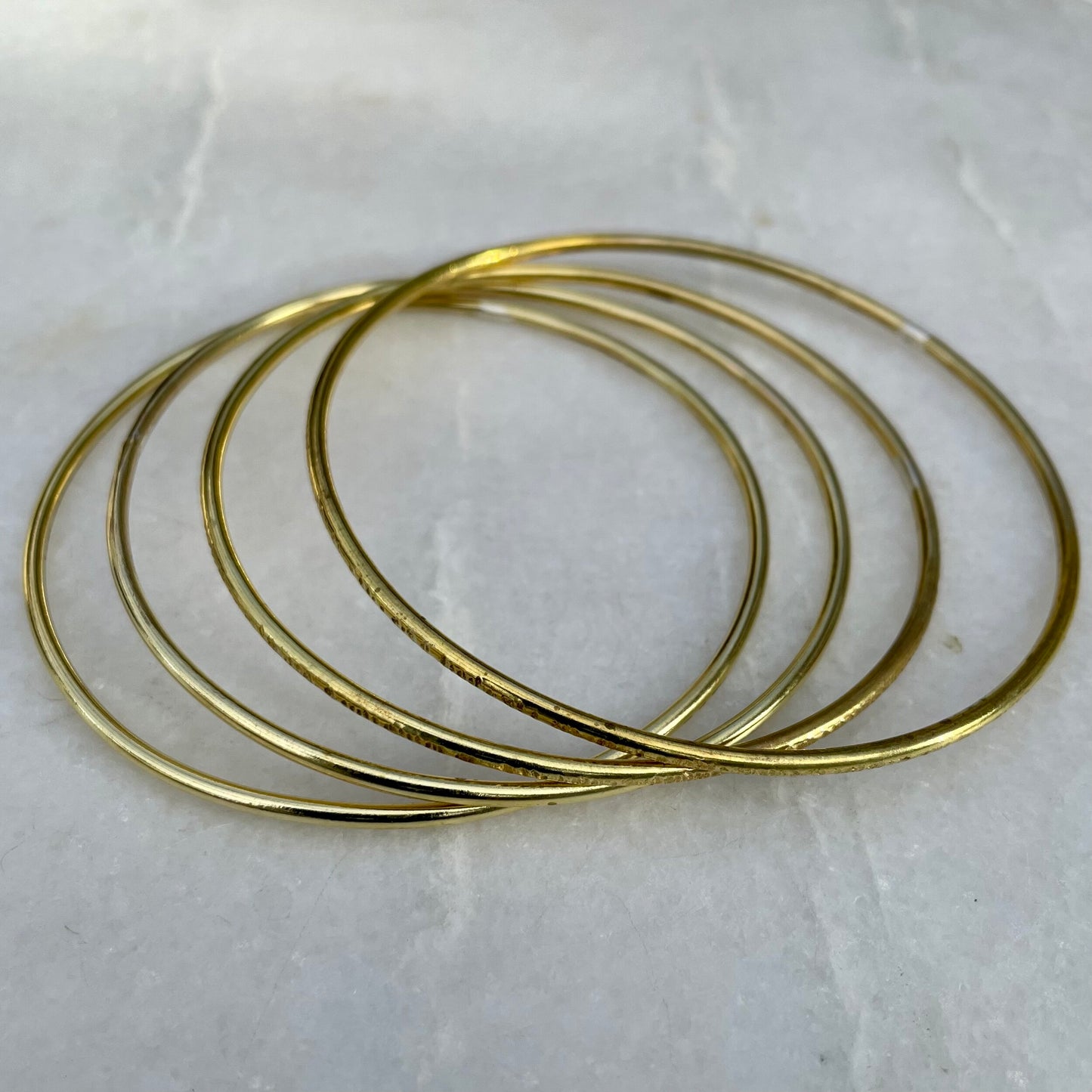 Plain Bangle: a handmade strong and sturdy but pretty bangle.